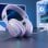 Auriculares Mars Gaming MHW-QUASAR inalámbricos Bluetooth gaming blancos