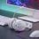 Auriculares Mars Gaming MHW-QUASAR inalámbricos Bluetooth gaming blancos