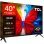 TV TCL QLED 40S5L 40" Full HD 60Hz Smart TV Android TV HDR10 Chromecast