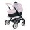 Carrinho de bonecas Smoby 3 em 1 nacela removivel rosa 42 cm