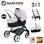 Carrinho de bonecas Smoby 3 em 1 nacela removivel rosa 42 cm