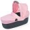 Carrinho de bonecas Smoby 3 em 1 nacela removivel rosa 42 cm