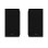 Colunas Klipsch R-50M com fios 75W RMS 2 vias com bass-reflex