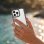 Funda para móvil La Casa de las Carcasas Bumper Perlitas Transparente para iPhone 14 Pro