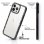 Funda para móvil La Casa de las Carcasas Bumper Perlitas Transparente para iPhone 14 Pro