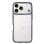 Funda para móvil La Casa de las Carcasas Bumper Perlitas Transparente Reforzada para iPhone 17 Pro