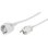 Regleta Vivanco VVELEXTSCH1000W 1 toma 10 m tipo F blanca para interior y exterior