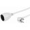 Regleta Vivanco VVELEXTLEAD20W 1 toma Tipo F 2 m blanca para interior y exterior