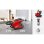 Aspiradora sin bolsa Bosch Serie 8 BGS7PET1 800W HEPA 3L roja