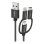 Kabel USB SBS TECABLEUSBIP531BW 1,2 m Schwarz