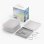 Plafonnier intelligent Nanoleaf Skylight RGB Blanc 2700-6500K Wi-Fi