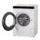 Máquina de Lavar Roupa Candy EY 27SB7-S 7 Kg 1200rpm A Preto e Branco