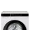 Máquina de Lavar Roupa Candy EY 27SB7-S 7 Kg 1200rpm A Preto e Branco