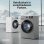 Lavatrice Bomann WA 7175.1 7Kg 1400rpm Classe A Titanio Motore Inverter
