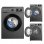 Lavatrice Bomann WA 7175.1 7Kg 1400rpm Classe A Titanio Motore Inverter