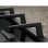 Plaque de cuisson Electrolux KGG64362K 4 feux gaz noir verre