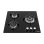 Placa de cocina de gas IsEasy MGBG-603 vidrio templado 3 quemadores