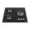 Placa de cocina de gas IsEasy MGBG-603 vidrio templado 3 quemadores
