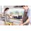 Placa de cocina de gas IsEasy MGBG-603 vidrio templado 3 quemadores