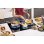 Placa de cocina a gas IsEasy MGBG-654A 4 quemadores vidrio templado