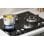 Placa de cocina a gas IsEasy MGBG-654A 4 quemadores vidrio templado