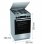 Cuisinière Gorenje GKS5C71XF 50 cm 4 feux gaz four électrique 70L