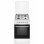 Cuisiniere MPM 56-KGM-04 gaz et four electrique 4 feux