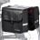 Saco de selim Wozinsky WBB34BK 28 L Poliéster Preto