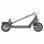 Patinete électrique Motus Scooty 10 Elite 350W Autonomie 40km Roues 10" Gris