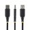Cable de Carga StarTech USB-A a USB-C 1m 15W 3A Trenzado de Nailon