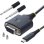 Cable Adaptador USB-C a Serie Módem Nulo 2m StarTech FTDI