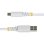 Cable de Carga StarTech USB-A a USB-C 1m 15W 3A Blanco