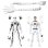 Figura de acao Hasbro Marvel Legends Future Foundation Mister Fantastic e Spider-Man com accessories