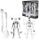 Figura de acao Hasbro Marvel Legends Future Foundation Mister Fantastic e Spider-Man com accessories