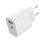 Ladegeraet USB Gembird 2 Ports A+C 2,4A 5V Weiss