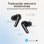 Soundcore R60I NC draadloze Bluetooth oordopjes met ruisonderdrukking en transparantiemodus zwart