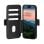Funda para móvil dbramante1928 Leder Wallet Schwarz mit Ständer für iPhone 17 Pro