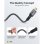 HDMI-Kabel Goobay Ultra96 2.1 16K 96 Gbit/s Textil Schwarz