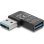 Adaptador USB Delock USB-A macho a USB-A hembra 3.2 Gen 2 10 Gbps Angulado