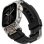 Correa de Silicona Skinarma con Hebilla de Acero Inoxidable para Apple Watch Negro