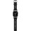 Correa de Silicona Skinarma con Hebilla de Acero Inoxidable para Apple Watch Negro