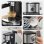 Cafetière expresso semiautomatique HiBREW H5A 1,2 L 15 Bars avec mousseur