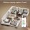 Robot Aspirapolvere Teendow D10S MAX con Autovaciado Navigazione LDS 3000 Pa Controllo Vocale
