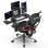 Sedia Ergonomica Newtral NT002 Reposapiedi 4D Nera