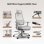 Chaise Ergonomique Newtral MAGICH-GPRO+LAPD-Gray Gris