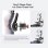 Chaise Ergonomique Newtral MagicH-BP Reposapiés 4D Noir