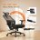 Chaise Ergonomique Newtral MagicH-BP Reposapiés 4D Noir