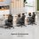 Chaise de Bureau NEWTRAL MAGICH003 Lumbar Adaptatif