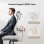 Chaise ergonomique Newtral MagicH-BPro avec repose-pieds et support lombaire