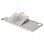 Escritorio desmontable Newtral LAPD para silla MagicH-BP/MagicH-BPro gris ángulo ajustable